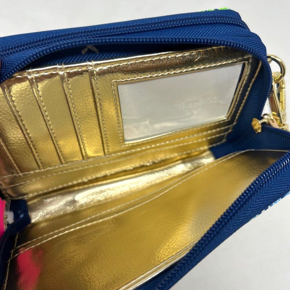 Lilly Pulitzer x Disney Marsten RETIRED Crossbody Purse Floral W/ Mirror NWT - Picture 9 of 14